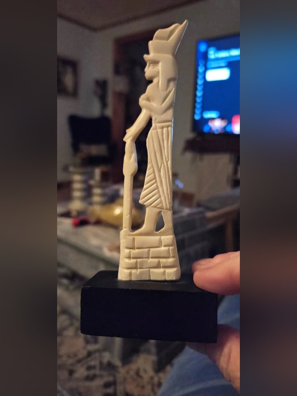 Vintage Egyptian Camel Bone Sculpture